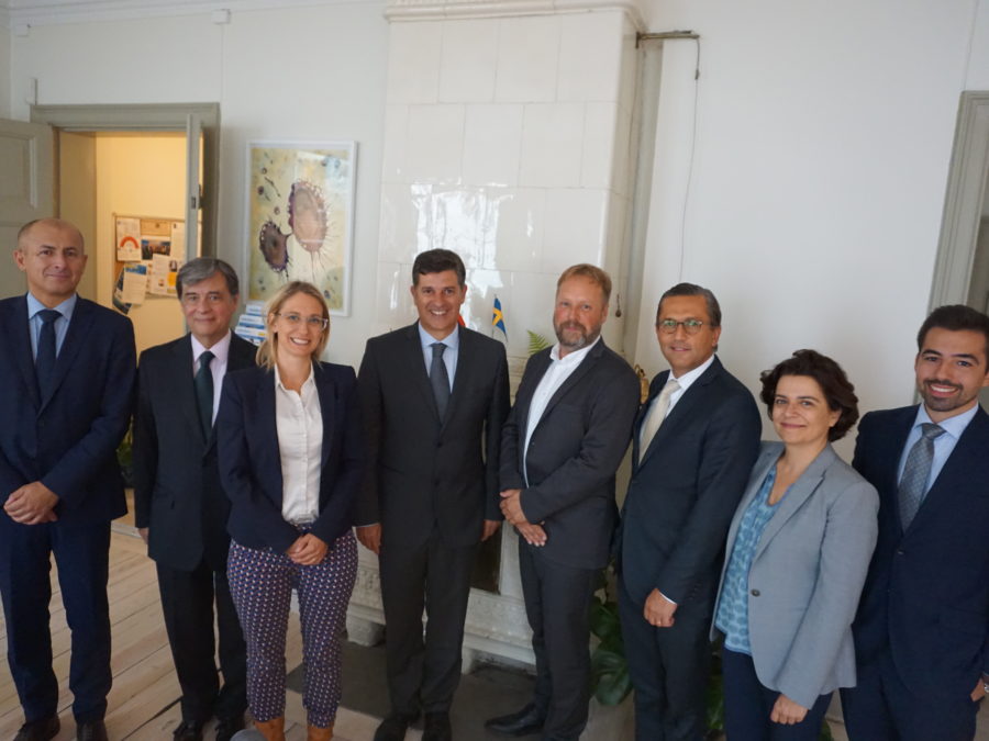 Portuguese Minister of Economy, Prof. Manuel Caldeira Cabral, and his delegation met with SwedenBIO, the Swedish life science industry organization