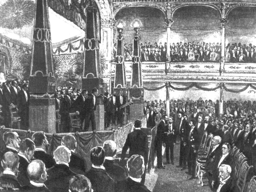 The first Nobel Prize Award ceremony 1901