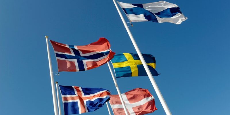 Nordic flags